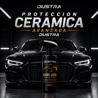 Dustra Ceramic - Brillo Intenso y Pelicula Protectora En Spray